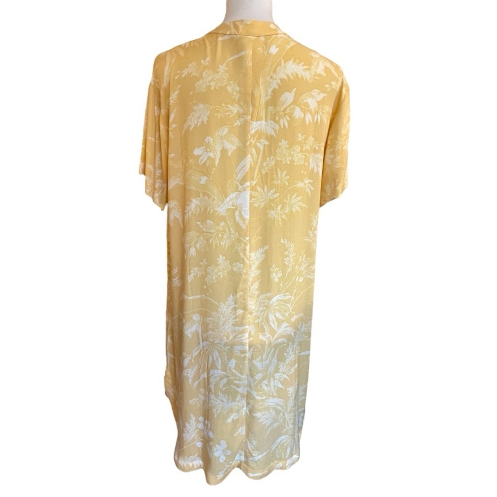 H&M Floral Yellow Dress ~ New - Picture 4 of 12